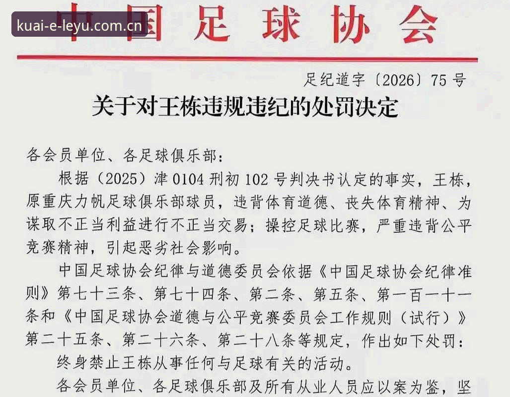 乐鱼娱乐官网评测 揭秘足协第三批禁足名单:65人受罚背后的中国足球暗流